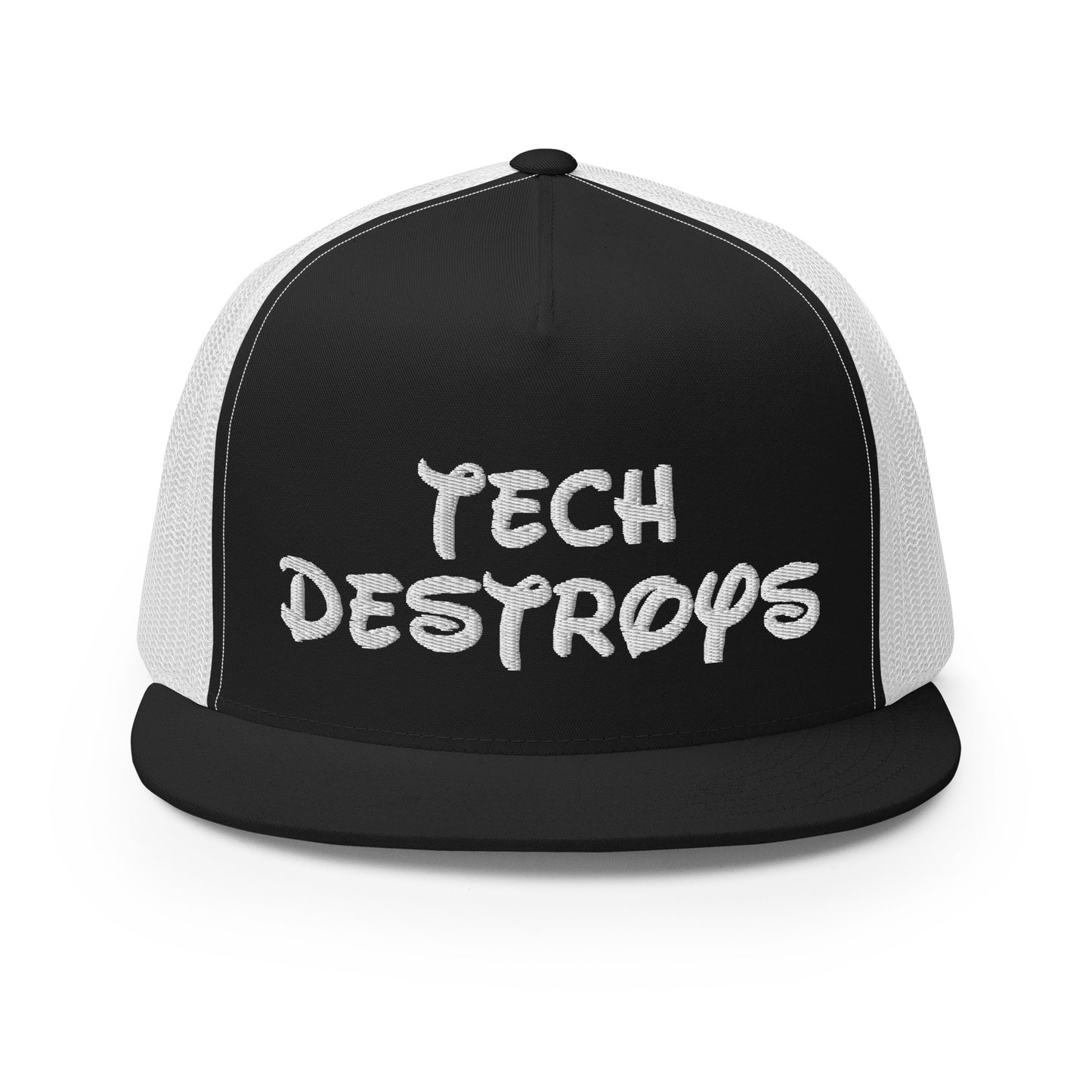 tech destroys Trucker Cap