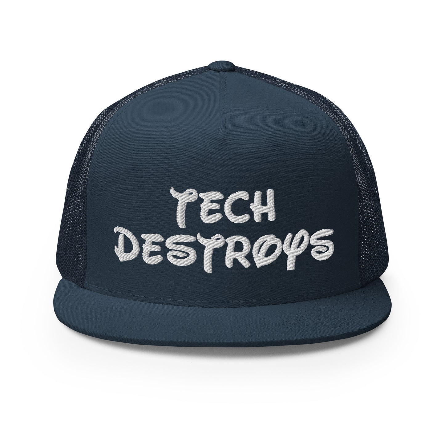 tech destroys Trucker Cap